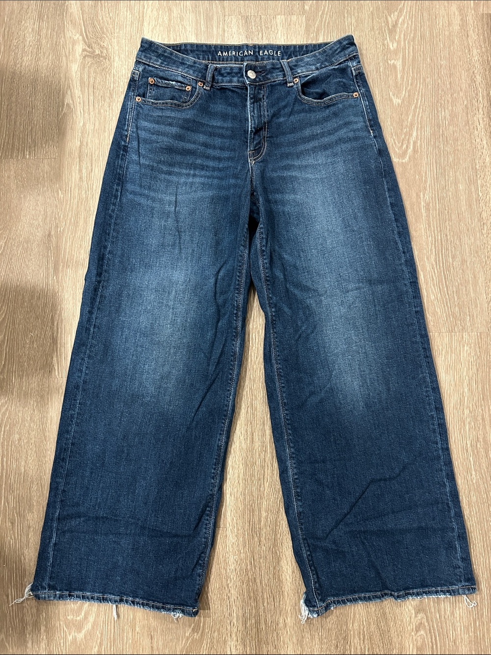 American Eagle Outfitters - Low-Rise Baggy Wide Leg Jeans